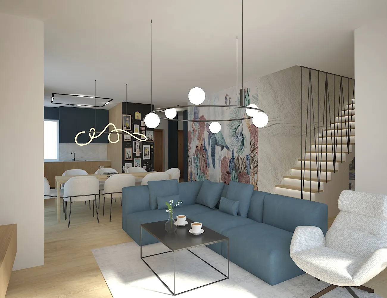 Projekt wnętrz Niepruszewo – AM Design Studio Poznań