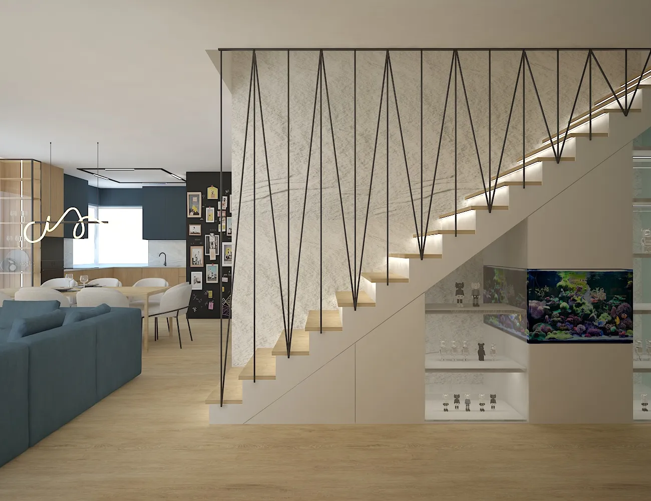 Niepruszewo – aranżacja wnętrz AM Design Studio, zdjęcie 3