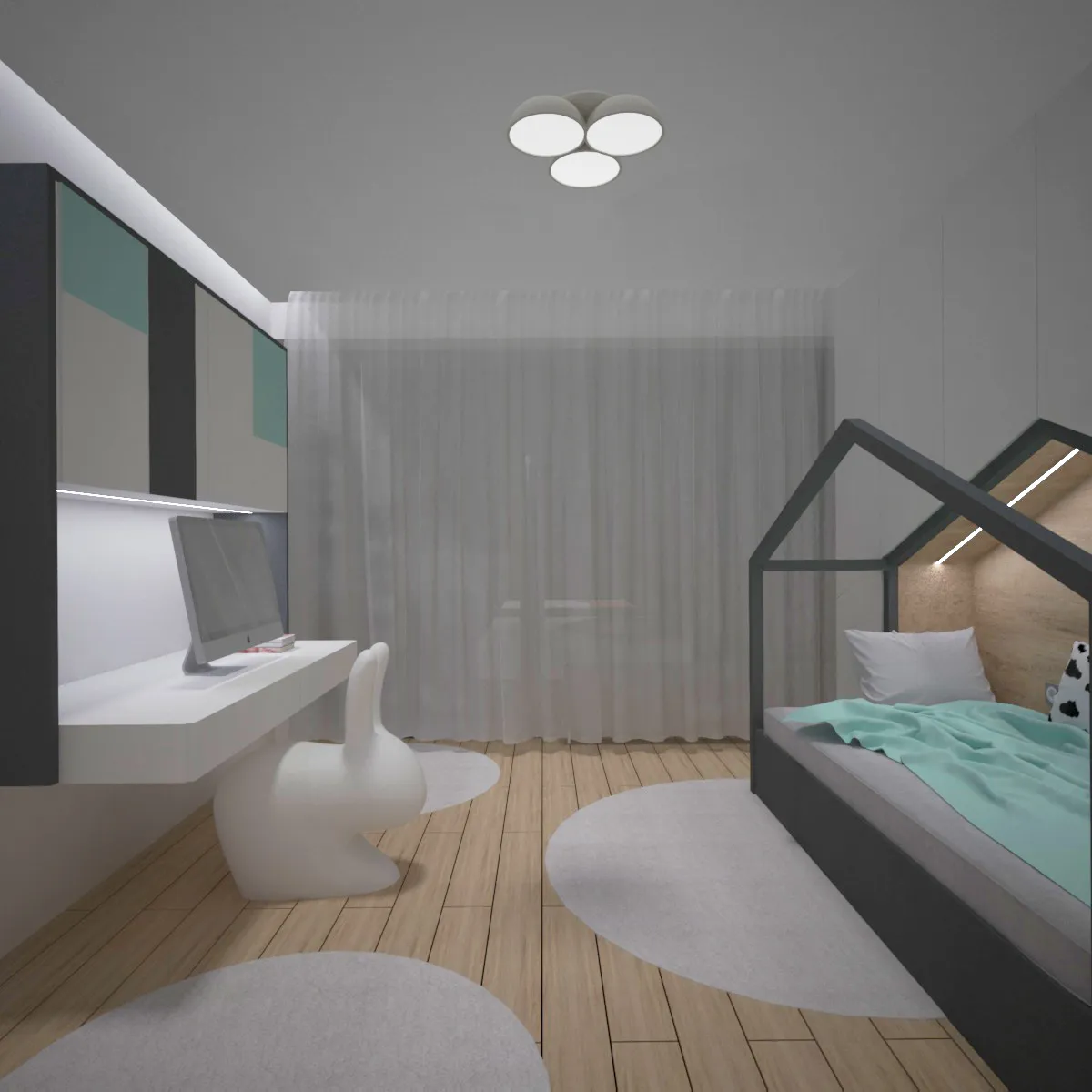 Minimal – aranżacja wnętrz AM Design Studio, zdjęcie 8