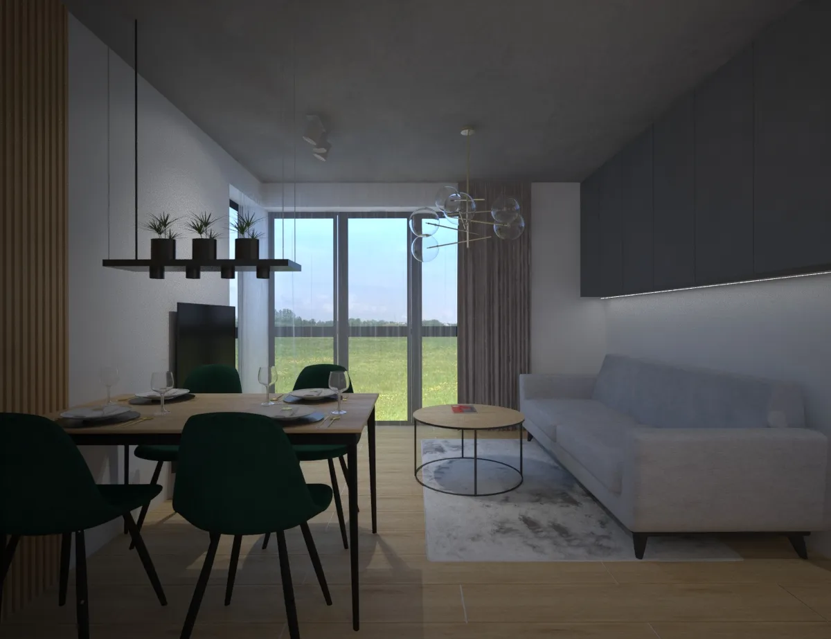 Warta Residence – aranżacja wnętrz AM Design Studio, zdjęcie 4